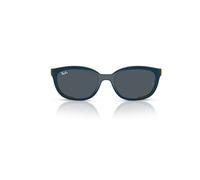 Ray-Ban Clipon Children Rb1632 Clip-on Kids Bio-based - Dark Blue On Rubber Yellow Frame Grey Lenses 48-16