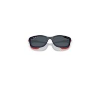 Ray-Ban Clipon Unisex Rb1644 Clip-on Kids Bio-based - Blue On Rubber Red Frame Grey Lenses 48-16