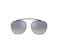 Ray-Ban Clipon Unisex Rb6355 Clip-on - Black Frame Silver Lenses 50-20