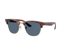 Ray - Ban RBR0504S CLUBMASTER REVERSE 13983A Unisex Sunglasses Acetate Gold Blue Squared Normal