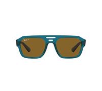 Ray-Ban CORRIGAN RB 4397 Transparent Light Blue/Dark Brown 54/20/145 unisex Sunglasses