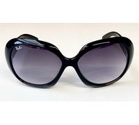 Ray-Ban Designer Sunglasses JACKIE OHH II RB4098 601/8G Grey on Black -SALE
