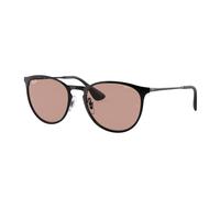 Ray - Ban Woman Ray - Ban RB3539 ERIKA METAL 002/Q4 Sunglasses Metal Black Brown Pantos Photochromatic Photochromatic