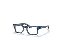 Ray-Ban Kids RY9083V Junior Burbank Kids' Glasses, Blue, Size 43