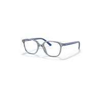 Ray-Ban Eyeglasses Children Leonard Optics Kids - Blue Frame Clear Lenses Polarized 43-16