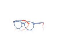 Ray-Ban Eyeglasses Children Ray-Ban Disney - Zootopia Optical Kids - Lilac On Rubber Orange Frame Clear Lenses Polarized 47-17