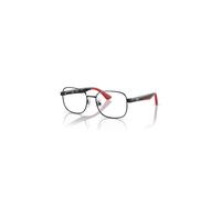 Ray-Ban Eyeglasses Children Rb1059 Optics Kids Bio-based - Black On Red Frame Demo Lens Lenses Polarized 49-16