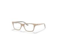 Ray-Ban Eyeglasses Children Rb1536 Optics Kids - Beige Frame Clear Lenses Polarized 48-16