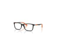 Ray-Ban Eyeglasses Children Rb1549 Optics Kids - Gunmetal/rubber Orange Frame Clear Lenses Polarized 50-16