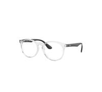 Ray-Ban Eyeglasses Children Rb1554 Optics Kids - Black Frame Clear Lenses Polarized 48-16