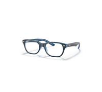 Ray-Ban Eyeglasses Children Rb1555 Optics Kids - Blue Frame Clear Lenses Polarized 48-16