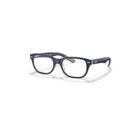Ray-Ban Eyeglasses Children Rb1555 Optics Kids - Blue On Transparent Frame Clear Lenses Polarized 48-16