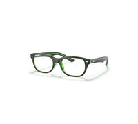 Ray-Ban Eyeglasses Children Rb1555 Optics Kids - Brown Frame Clear Lenses Polarized 46-16