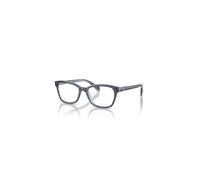 Ray-Ban Eyeglasses Children Rb1591 Optics Kids - Top Blue & Violet & Light Blue Frame Demo Lens Lenses Polarized 48-16
