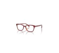 Ray-Ban Eyeglasses Children Rb1591 Optics Kids - Top Red & Violet & Orange Frame Demo Lens Lenses Polarized 48-16