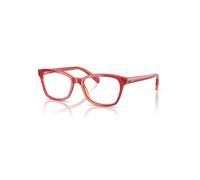 Ray-Ban Eyeglasses Children Rb1591 Optics Kids - Transparent Red/yellow Frame Clear Lenses Polarized 46-16