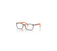 Ray-Ban Eyeglasses Children Rb1621 Optics Kids Bio-based - Grey On Orange Frame Clear Lenses Polarized 49-15