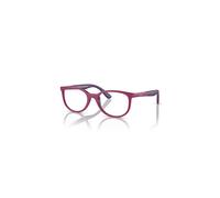 Ray-Ban Eyeglasses Children Rb1622 Optics Kids Bio-based - Fuchsia Frame Clear Lenses Polarized 46-17