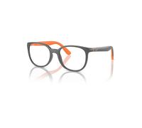 Ray-Ban Eyeglasses Children Rb1631 Optics Kids Bio-based - Dark Grey On Orange Frame Clear Lenses 47-16