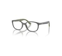 Ray-Ban Eyeglasses Children Rb1632 Optics Kids Bio-based - Dark Grey On Green Frame Clear Lenses 48-16