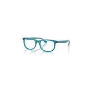 Ray-Ban Eyeglasses Children Rb1642 Optics Kids - Transparent Blue/green Frame Clear Lenses Polarized 46-16