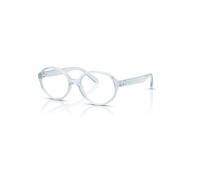 Ray-Ban Eyeglasses Children Rb1905 Optics Kids Bio-based - Transparent Light Blue Frame Clear Lenses Polarized 42-15