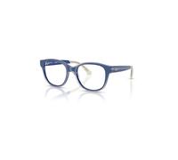 Ray-Ban Eyeglasses Children Rb1950 Optics Kids Bio-based - Blue On Transparent Frame Clear Lenses Polarized 44-17