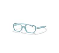 Ray-Ban Eyeglasses Children Rb9074 Optics Kids - Light Blue Frame Clear Lenses Polarized 41-16