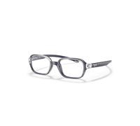 Ray-Ban Eyeglasses Children Rb9074 Optics Kids - Transparent On Blue Frame Clear Lenses Polarized 41-16