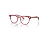 Ray-Ban Eyeglasses Children Rb9098v Optics Kids - Top Red & Orange & Light Purple Frame Clear Lenses Polarized 43-18