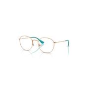 Ray-Ban Eyeglasses Children Rob Optics Kids - Rosegold Frame Clear Lenses Polarized 46-19