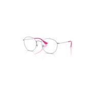 Ray-Ban Eyeglasses Children Rob Optics Kids - Silver Frame Clear Lenses Polarized 48-19