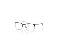Ray-Ban Eyeglasses Man Rb6494 Optics - Silver Frame Clear Lenses Polarized 54-18