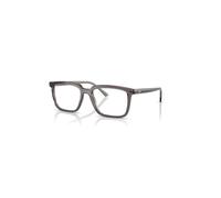 Ray-Ban Eyeglasses Unisex Alain Optics - Transparent Grey Frame Clear Lenses Polarized 52-18