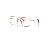 Ray-Ban Eyeglasses Unisex Ari Optics Bio-based - Copper Frame Transparent Lenses Polarized 56-16