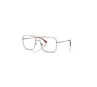 Ray-Ban Eyeglasses Unisex Ari Optics - Gunmetal Frame Clear Lenses Polarized 54-16
