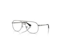 Ray-Ban Eyeglasses Unisex Bill Max Optics - Gunmetal Frame Transparent Lenses Polarized 56-17