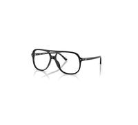 Ray-Ban Eyeglasses Unisex Bill Optics - Black Frame Clear Lenses Polarized 56-14