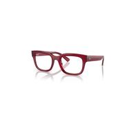 Ray-Ban Eyeglasses Unisex Chad Optics Bio-based - Transparent Red Frame Clear Lenses Polarized 54-22