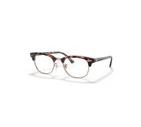 Ray-Ban RX5154 Clubmaster Men's Glasses, Tortoiseshell, Size 49