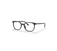 Ray-Ban Eyeglasses Unisex Elliot Optics - Black Frame Clear Lenses Polarized 48-19