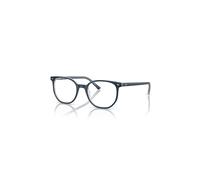 Ray-Ban Eyeglasses Unisex Elliot Optics - Blue On Transparent Blue Frame Clear Lenses Polarized 50-19