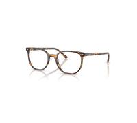 Ray-Ban Eyeglasses Unisex Elliot Optics - Havana Brown Frame Transparent Lenses Polarized 50-19