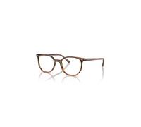 Ray-Ban Eyeglasses Unisex Elliot Optics - Striped Brown & Green Frame Demo Lens Lenses Polarized 50-19