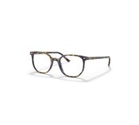 Ray-Ban Eyeglasses Unisex Elliot Optics - Yellow & Blue Havana Frame Clear Lenses Polarized 50-19