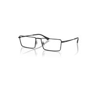 Ray-Ban Eyeglasses Unisex Emy Optics - Black Frame Clear Lenses Polarized 58-17