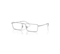 Ray-Ban Eyeglasses Unisex Emy Optics - Silver Frame Clear Lenses Polarized 56-17