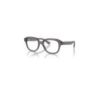 Ray-Ban Eyeglasses Unisex Erik Optics - Opal Dark Grey Frame Clear Lenses Polarized 51-19