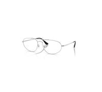 Ray-Ban Eyeglasses Unisex Explorer Iv Optics - Silver Frame Clear Lenses Polarized 60-18