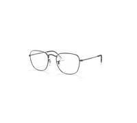 Ray-Ban Eyeglasses Unisex Frank Optics - Gunmetal Frame Clear Lenses Polarized 51-20